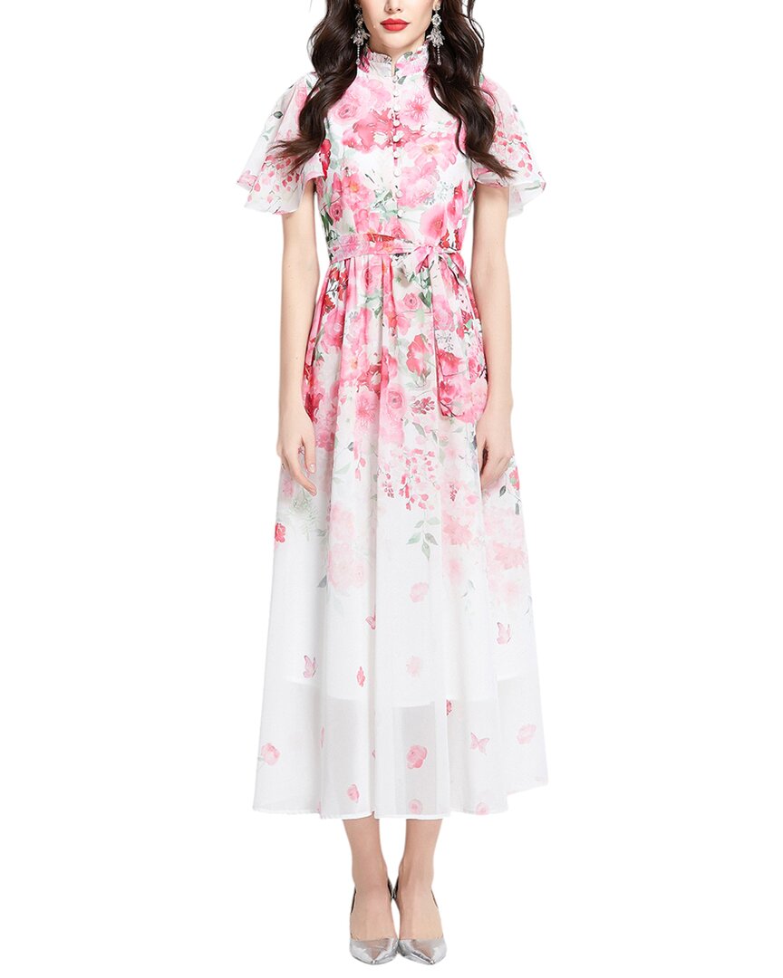 Kaimilan Midi Dress In Animal Print