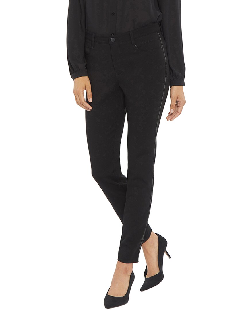 Nydj Petite Black Skinny Leg Jean