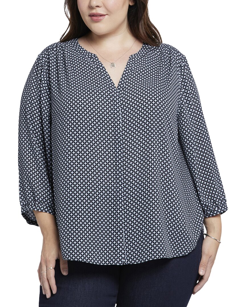 Nydj Semisheer Pintuck Blouse