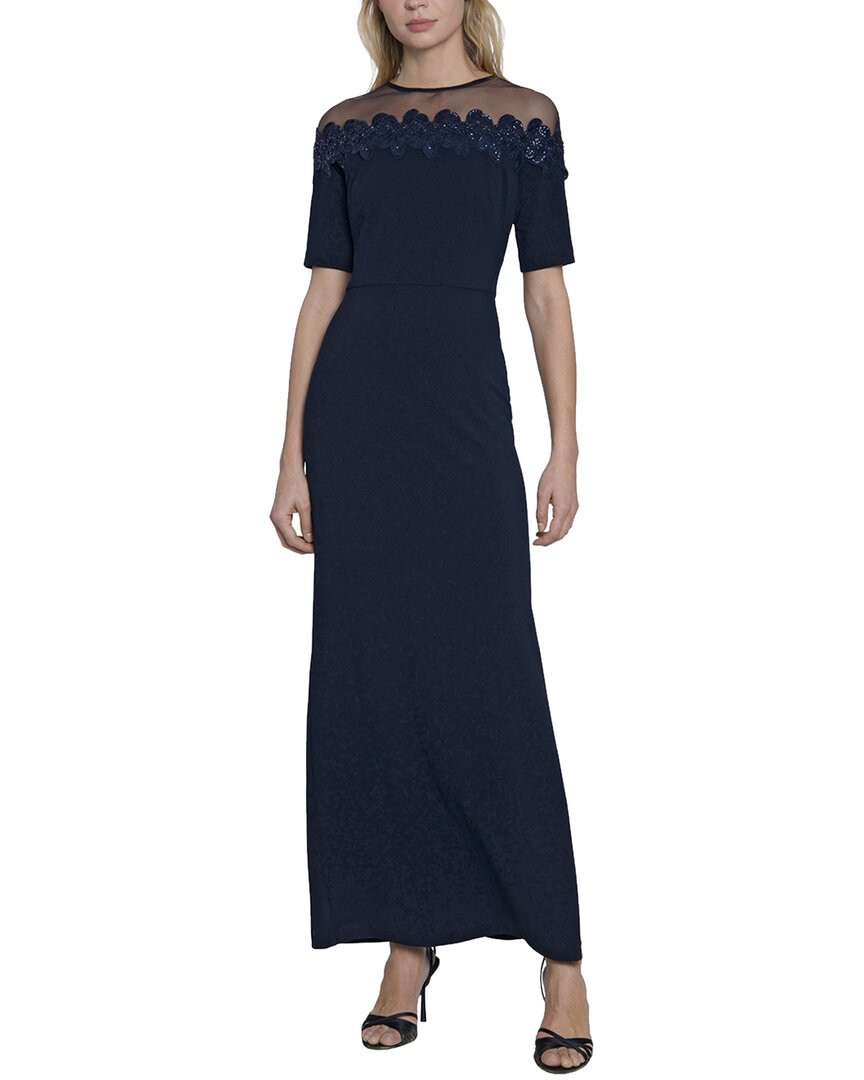 Maggy London Maxi Dress In Blue