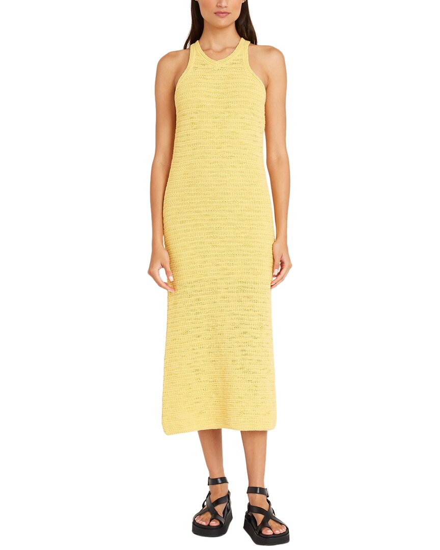 Luxely Sky Racerback Knit Midi Sweater Dress