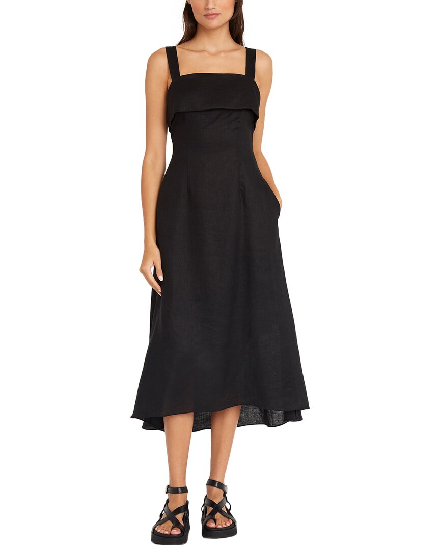 Luxely Linen Midi Dress