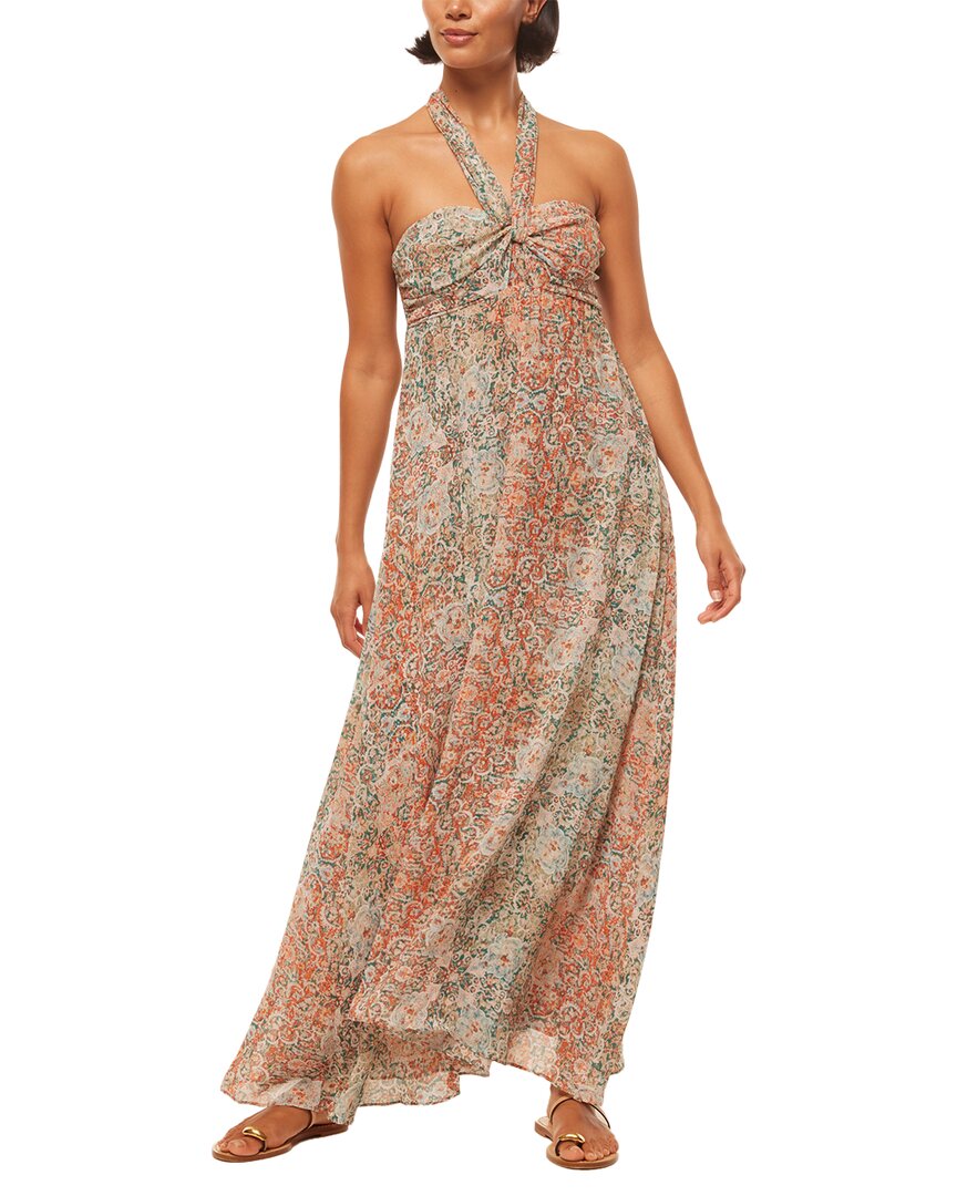 Misa Los Angeles Emine Dress In Brown