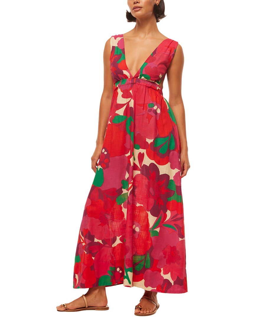 Misa Los Angeles Rosalia Dress In Red