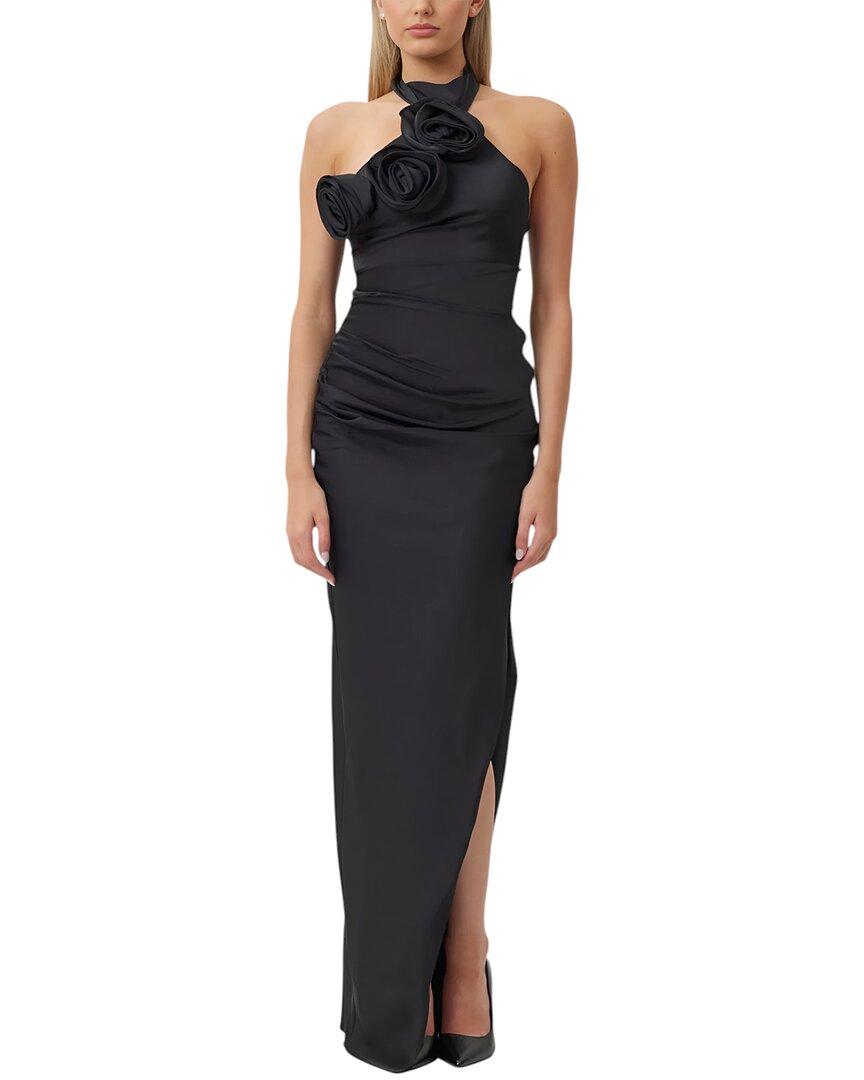 Adele Berto Maxi Dress In Black