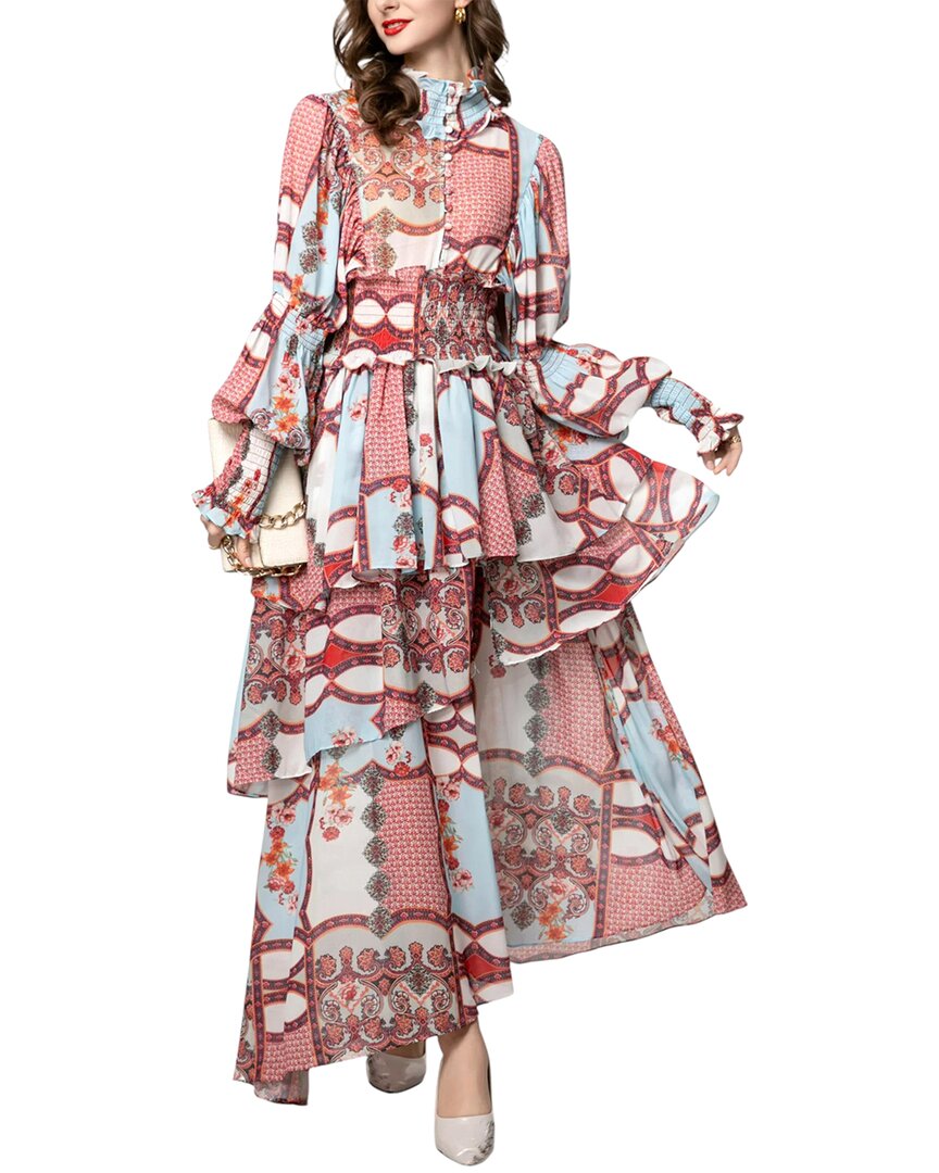 Burryco Maxi Dress In Pink