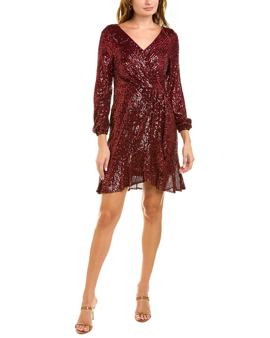 Nanette Lepore Women Leo Dress  Elegant Sequins Gold Multicolor main image 1