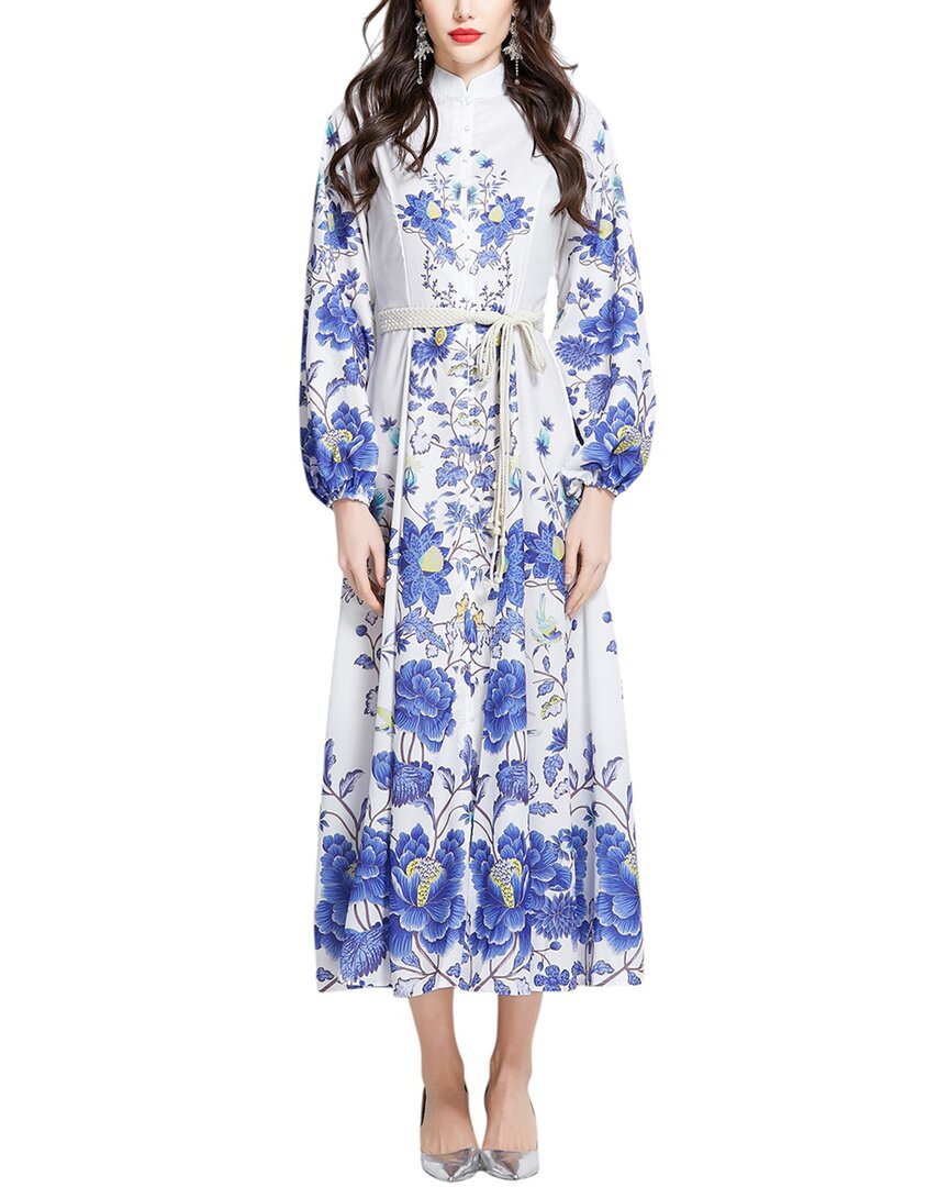 Kaimilan Maxi Dress In Blue