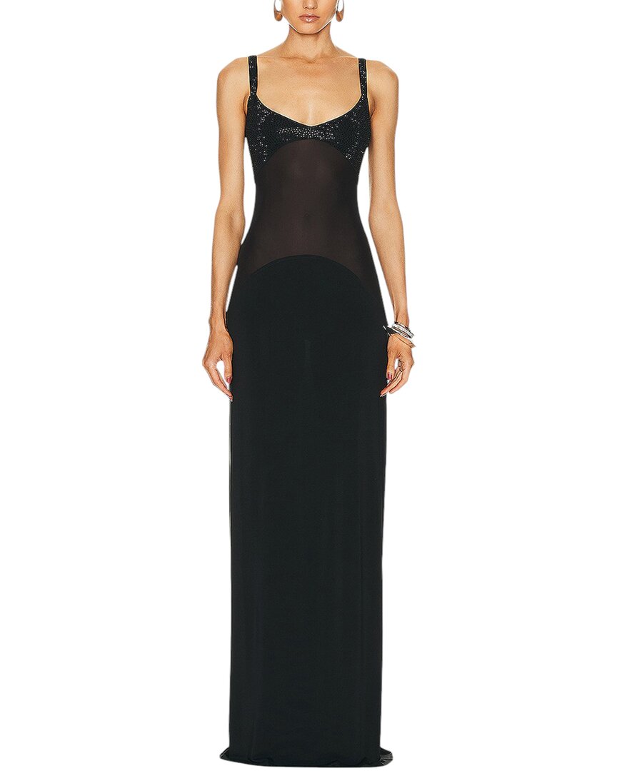 Adele Berto Maxi Dress In Black