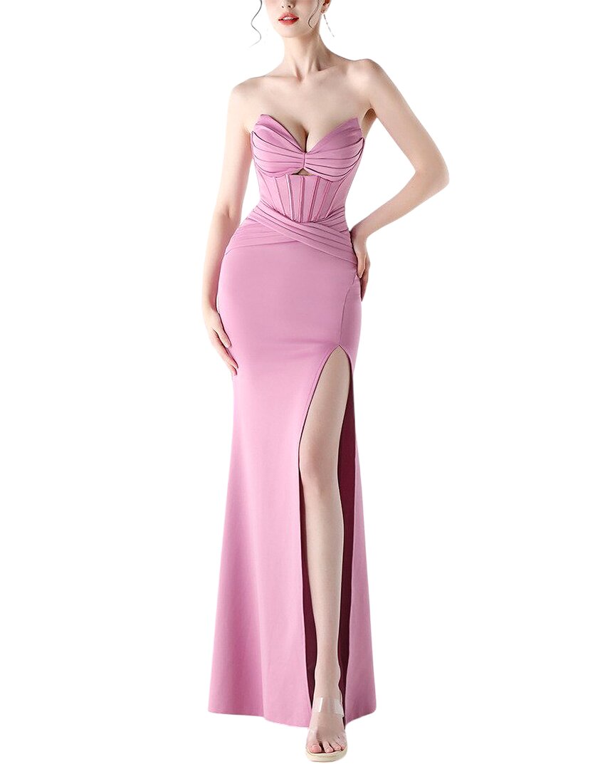 Kalinnu Maxi Dress In Pink