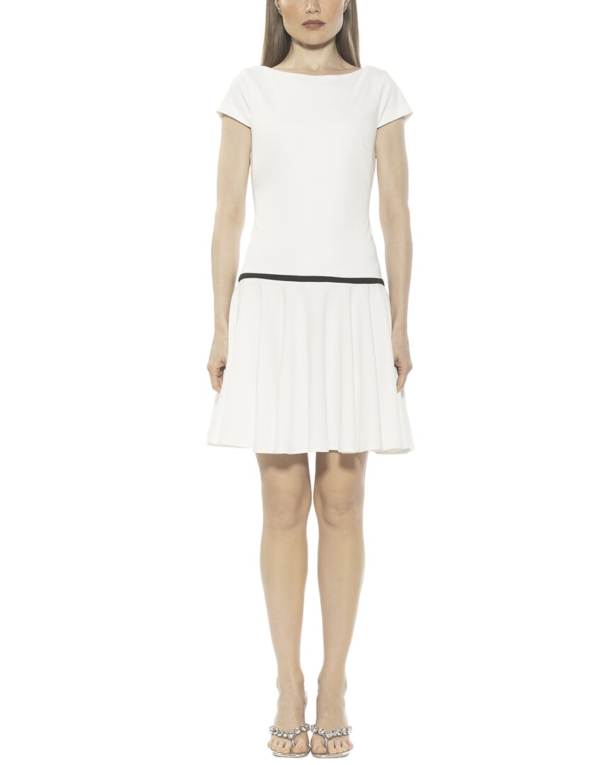 Alexia Admor Aoife A-line Dress In White