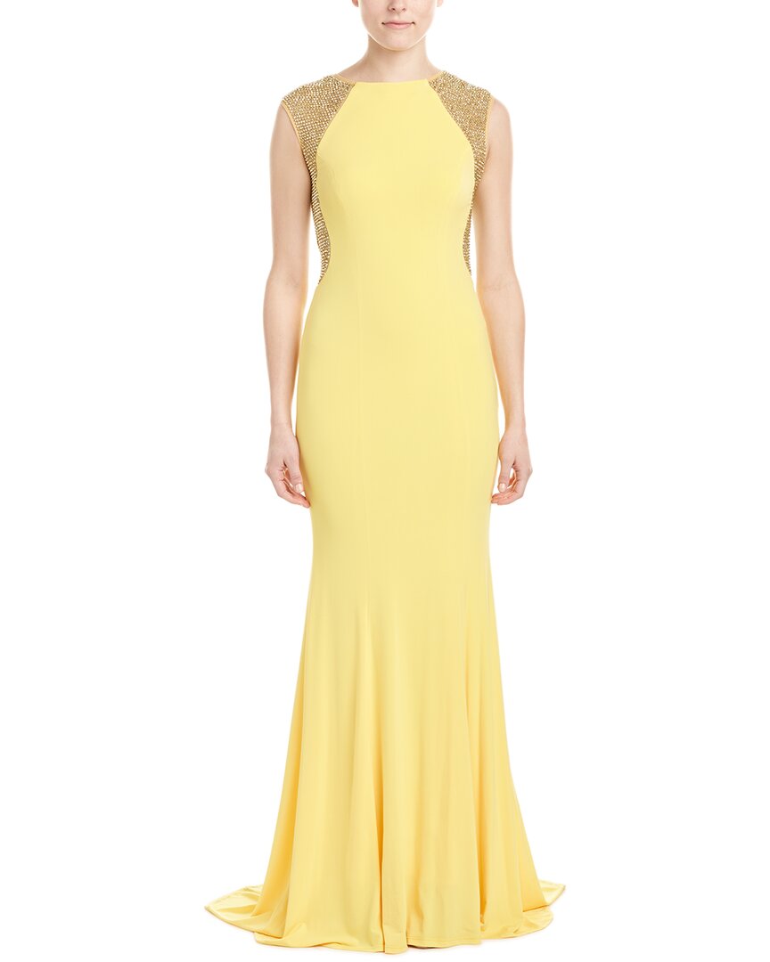 Issue New York Gown In Yellow