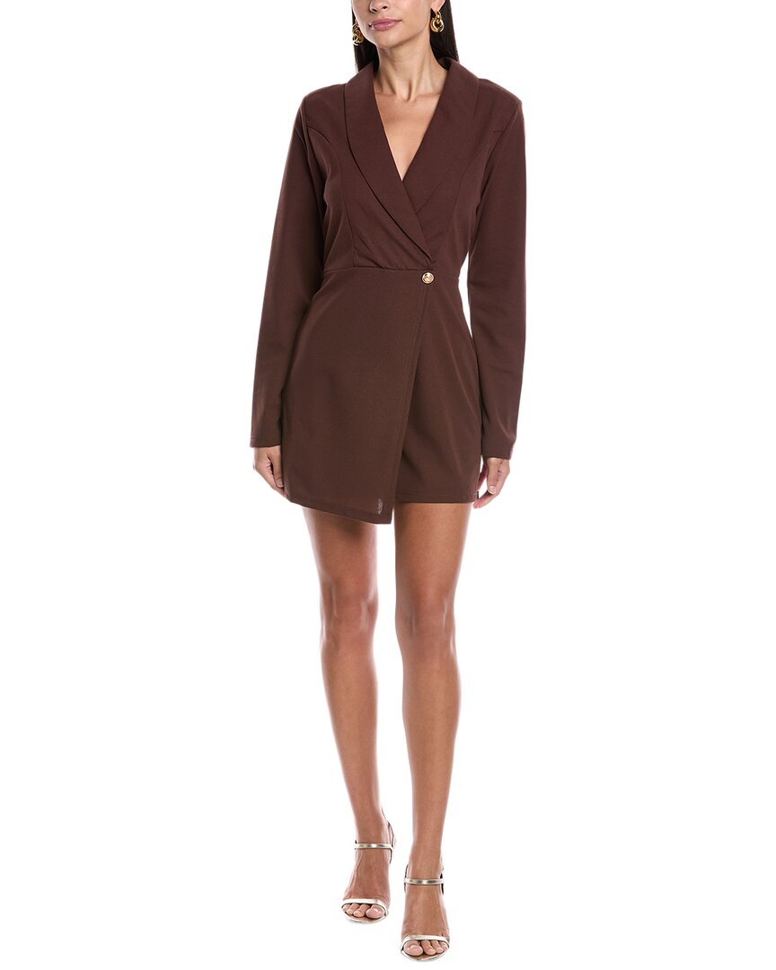 Marion Romper In Brown