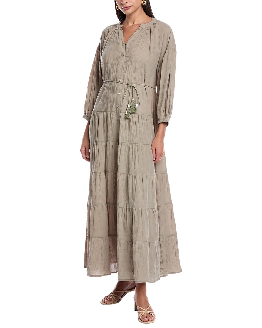 Marion Maxi Dress In Brown