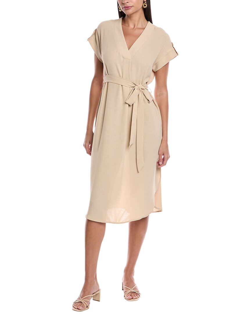 Marion Midi Dress In Neutral