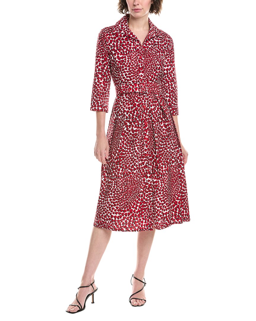 Samantha Sung Audrey Shirtdress In Multi