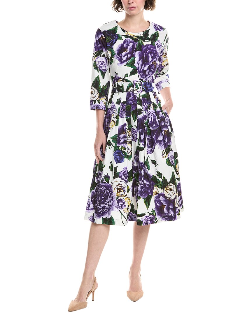 Samantha Sung Florance A-line Dress In Pink