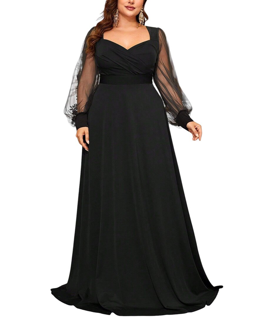Romanissa Maxi Dress In Black