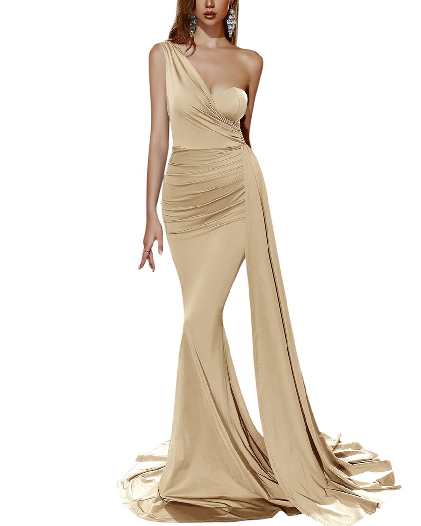 Amanda Royal Maxi Dress