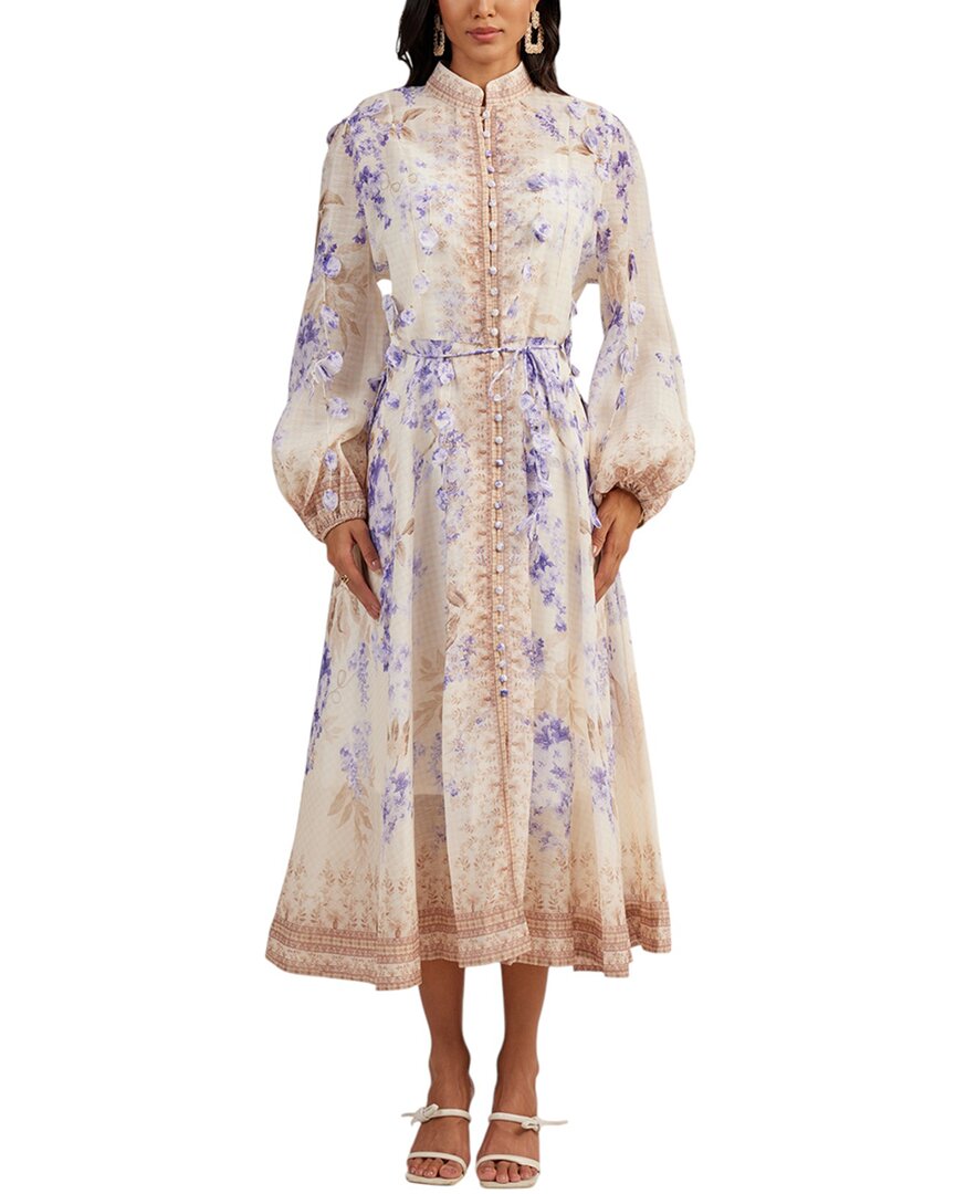 Kaimilan Midi Dress In Neutral