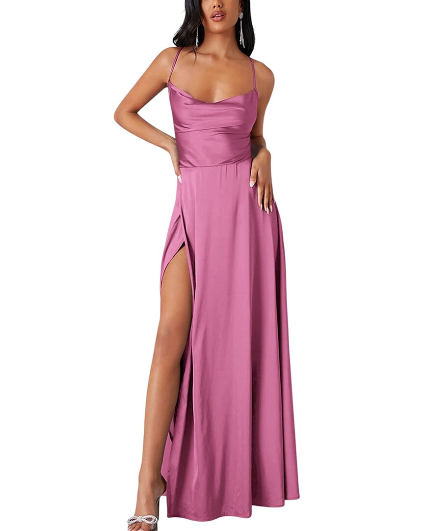 Vincent Maxi Dress In Purple