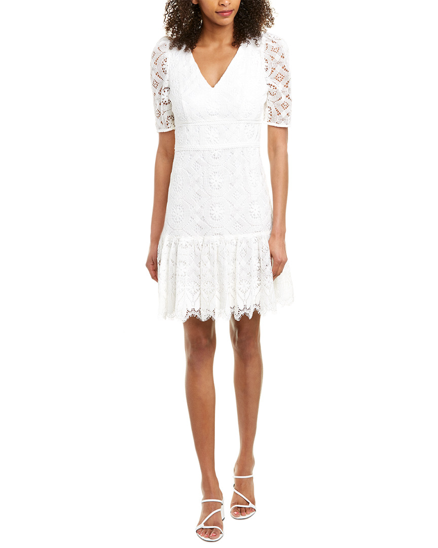 Shoshanna Sheath Dress Women's White 6 | eBay