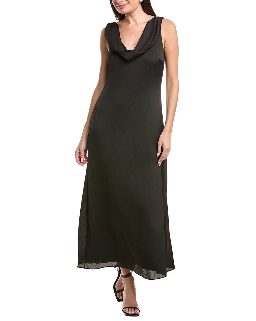 Laundry By Shelli Segal Cowl Neck Gown In Black