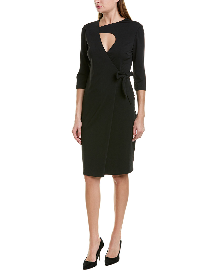 Image of Alton Gray Wrap Dress