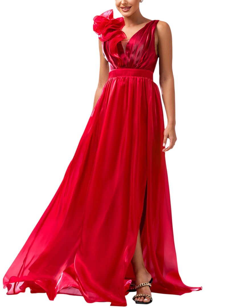 Missord Maxi Dress In Red
