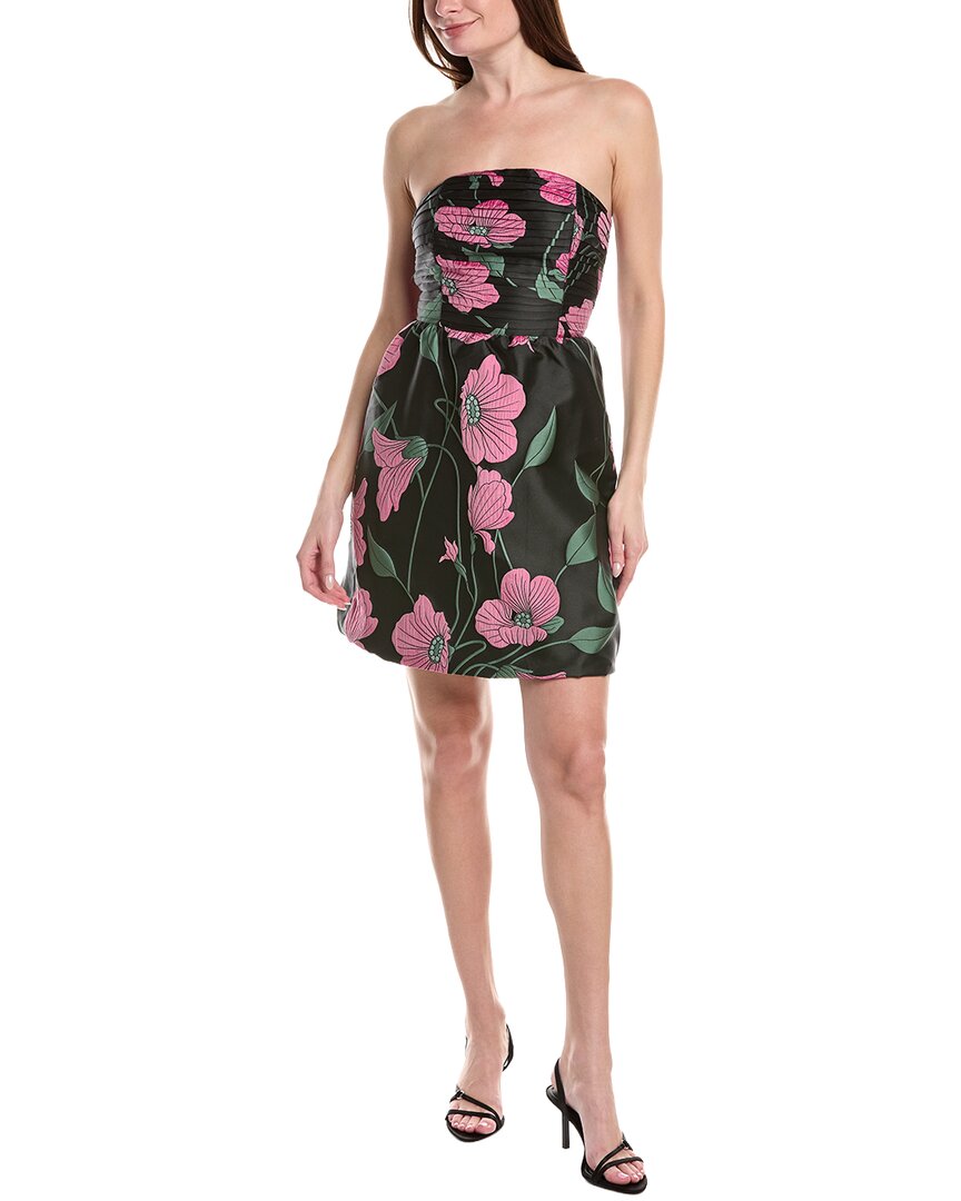 Flora Bea Nyc Erna Mini Dress In Black