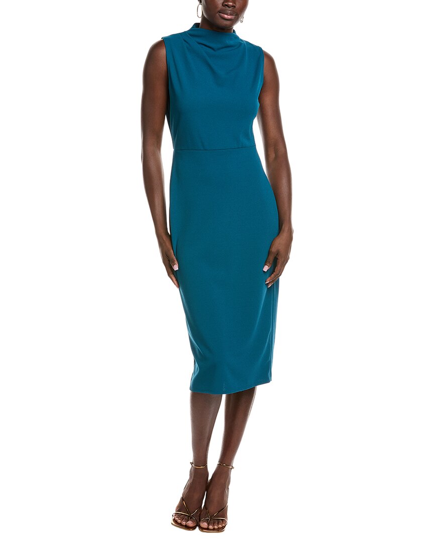 Maison Maar Midi Dress In Blue