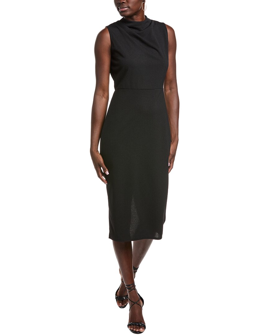Maison Maar Midi Dress In Black