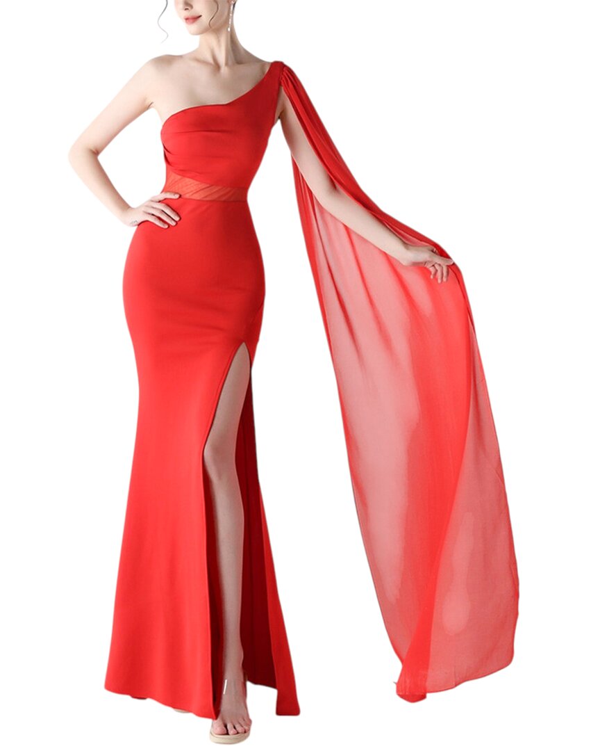 Kalinnu Maxi Dress In Red