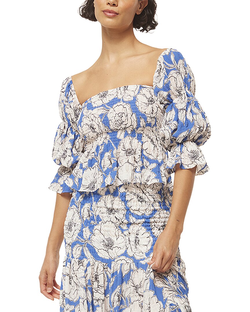 Misa Los Angeles Vida Top In Blue