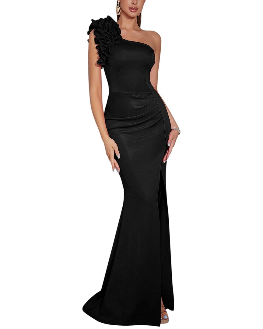 Oloey Maxi Dress In Black