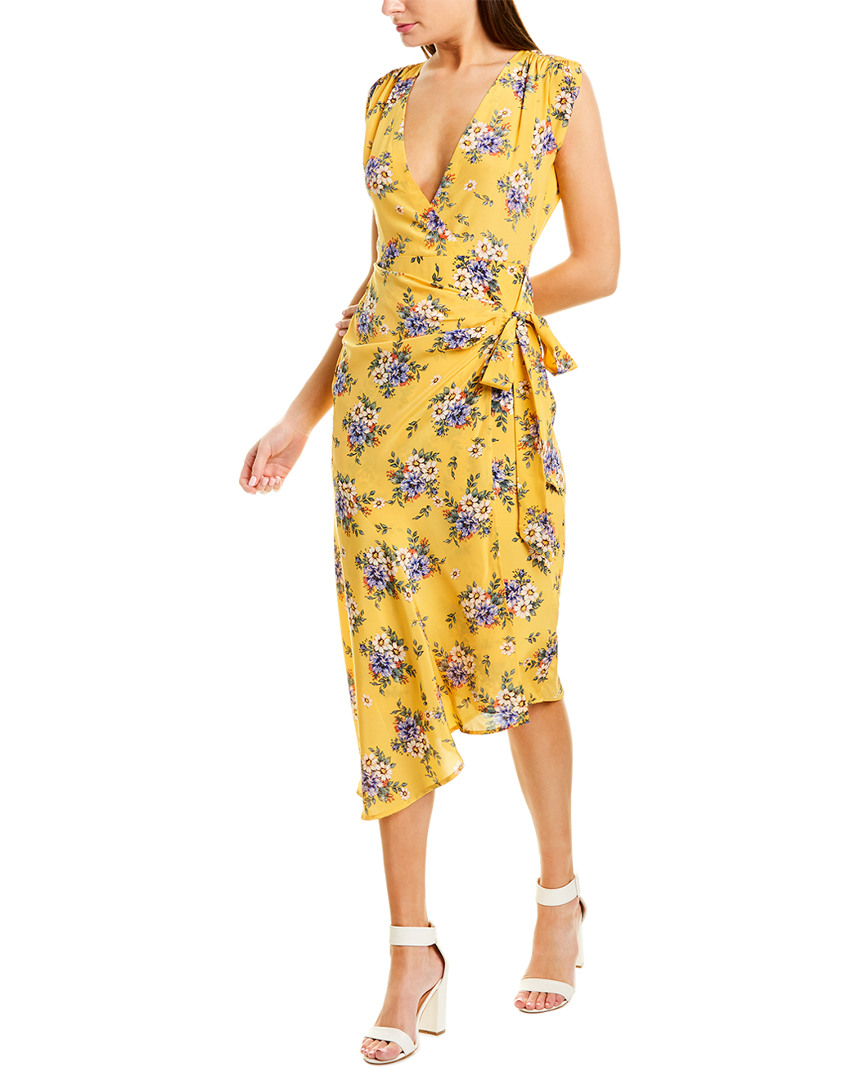 Image of YUMI KIM Silk Midi Dress