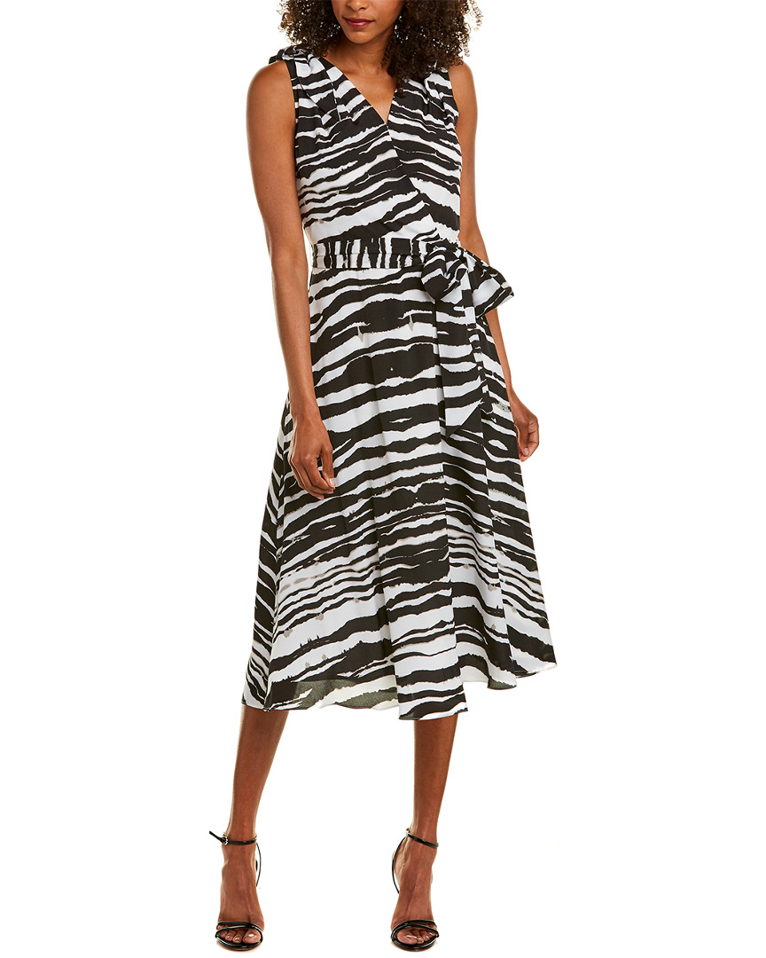tahari asl midi dress