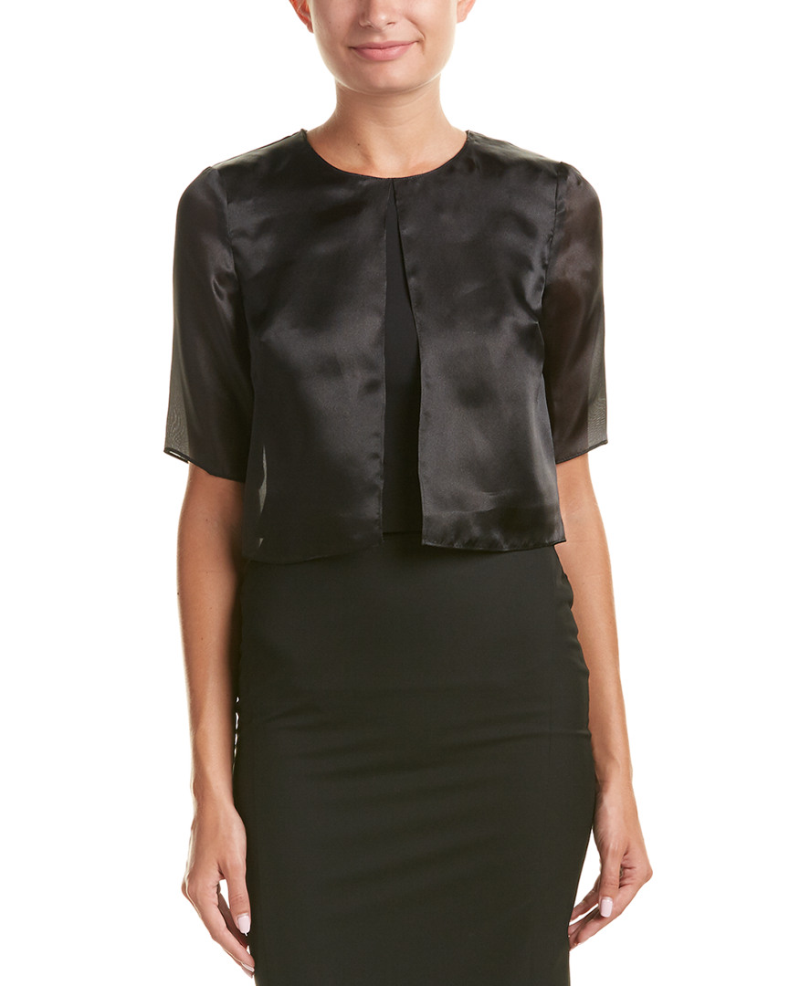 Image of Sachin & Babi Noir Chiffon Crop Top