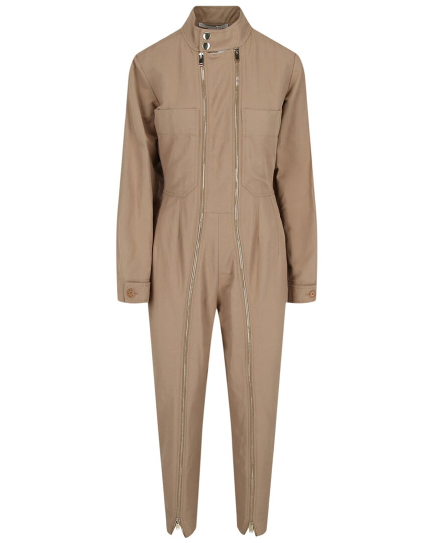 Stella Mccartney Alma All-in-one Linen-blend Jumpsuit