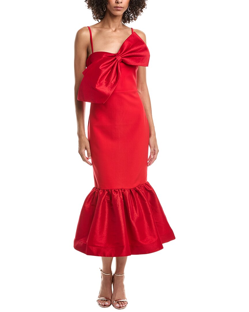 Likely Patti Midi Dress In Red