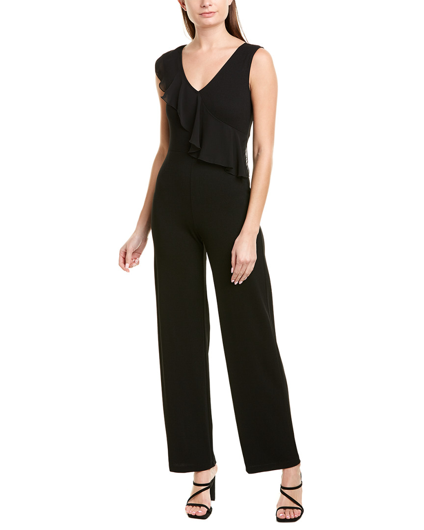 bebe choker neck jumpsuit