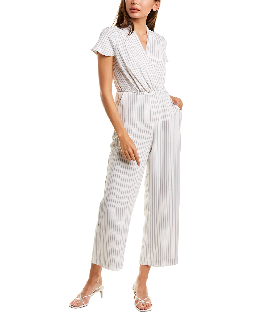 Image of Donna Karan Surplice Jumpsuit