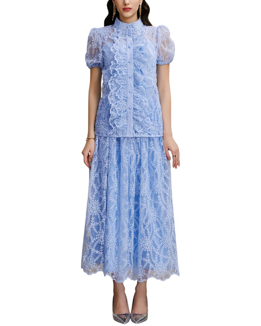 Kaimilan 2pc Blouse & Skirt Set