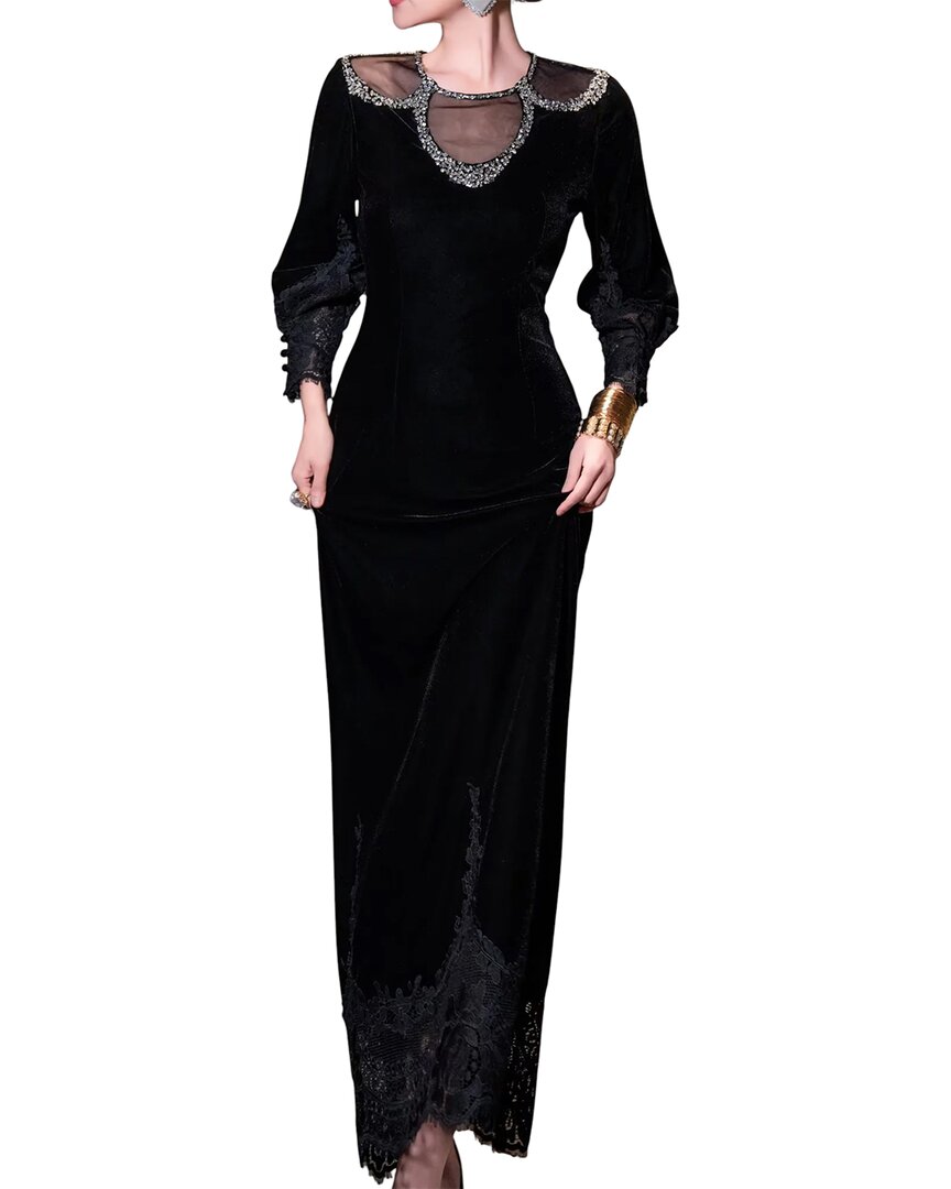 Burryco Maxi Dress In Black