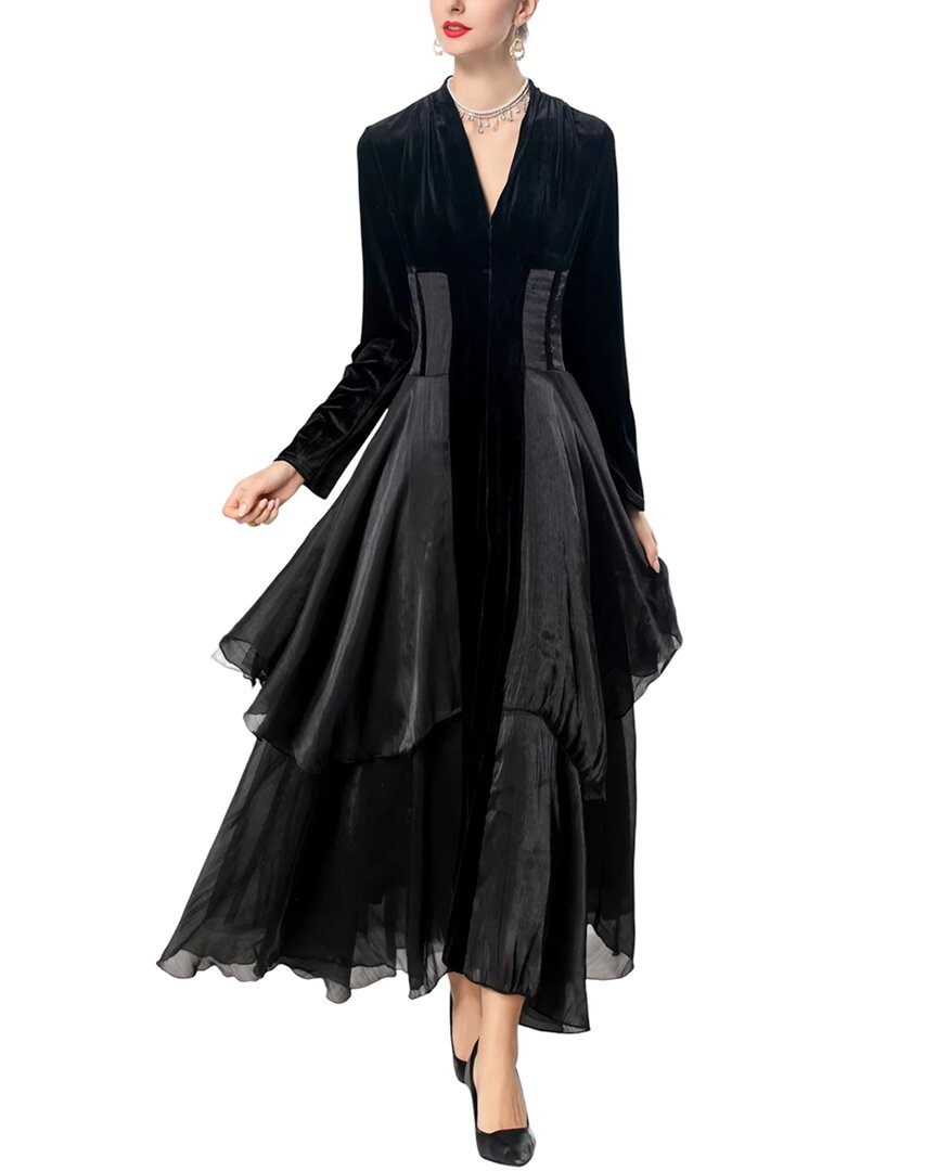 Burryco Maxi Dress In Black