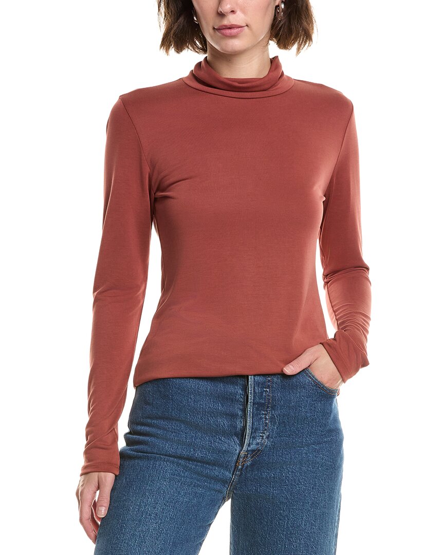 Misa Los Angeles Nadja Top In Brown