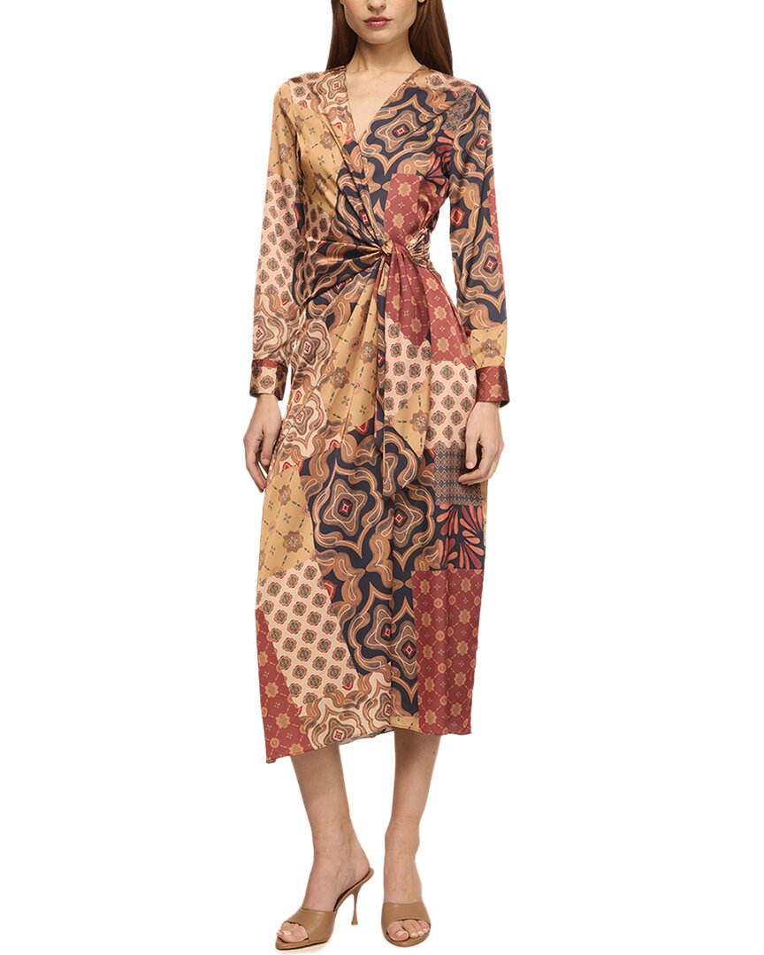 Misa Los Angeles Eliza Dress In Multi