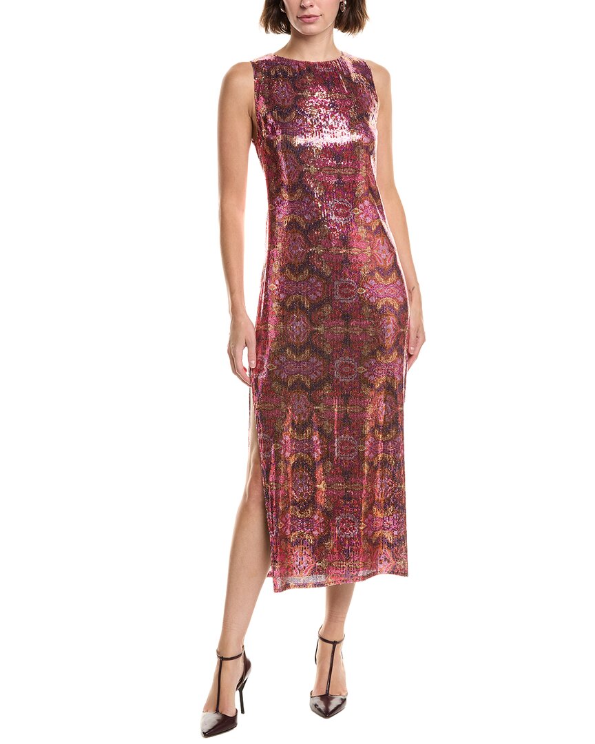 Misa Los Angeles Nakia Dress In Brown