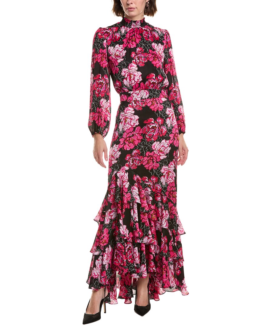 Misa Los Angeles Audrey Maxi Dress In Multi