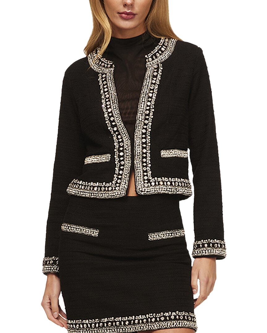 Misa Los Angeles Curtis Jacket In Black